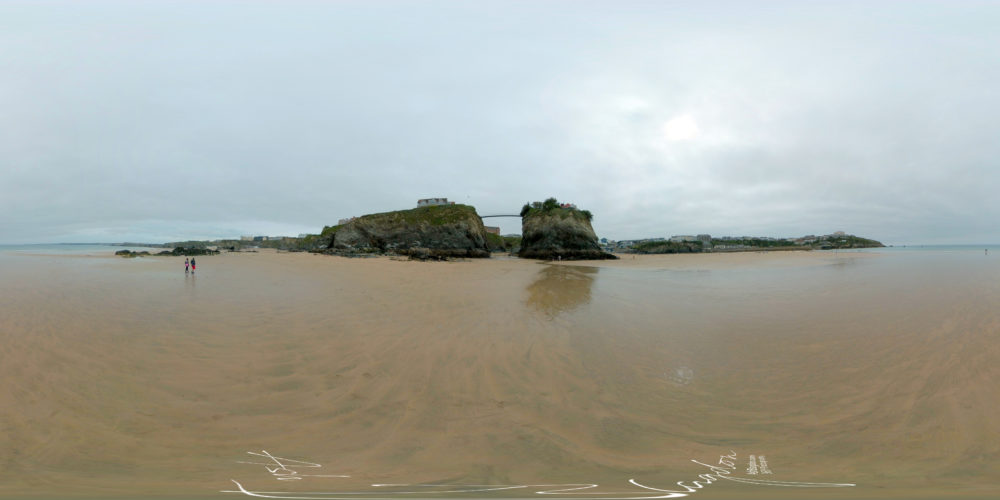 Towan Beach 360 Panoramic - Newquay, Cornwall
