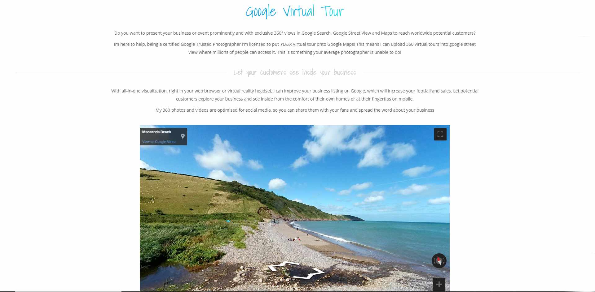 Google Virtual Tour