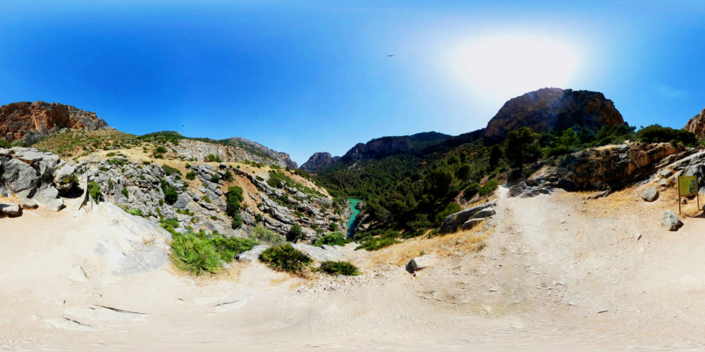 Caminito del Rey, El Chorro Spain 360 Panoramic Caminito del Rey, El Chorro Spain 360 Panoramic