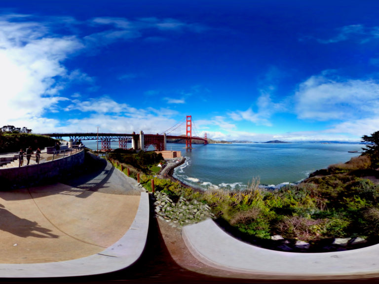 Golden Gate Bridge, San Francisco – USA 360 Panoramic Golden Gate Bridge, San Francisco - USA 360 Panoramic