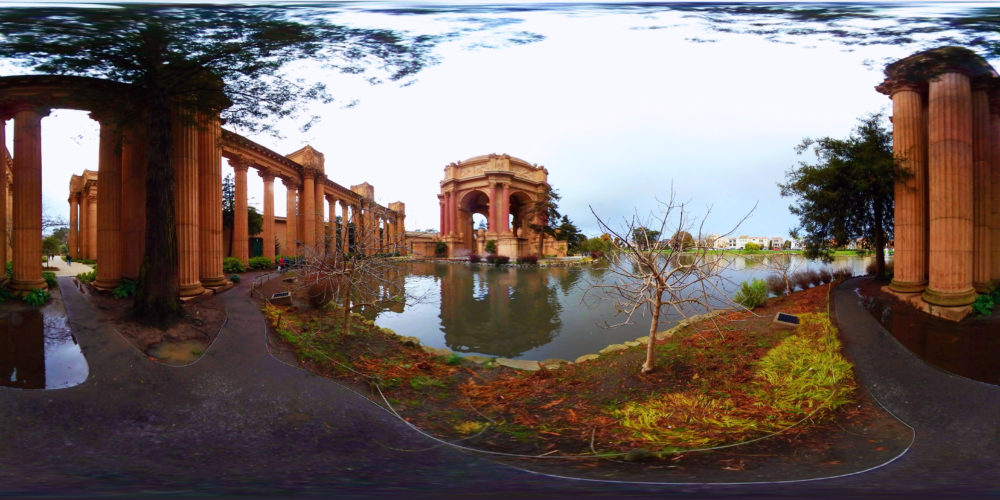 Palace of Fine Arts San Francisco - USA 360 Panoramic Palace of Fine Arts San Francisco - USA 360 Panoramic