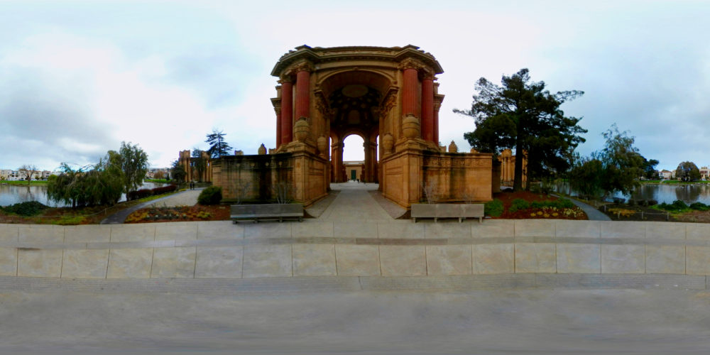 Palace of Fine Arts, San Francisco - USA 360 Panoramic Palace of Fine Arts, San Francisco - USA 360 Panoramic
