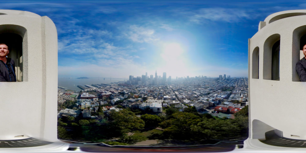 South Coit Tower, San Francisco - USA 360 Panoramic South Coit Tower, San Francisco - USA 360 Panoramic