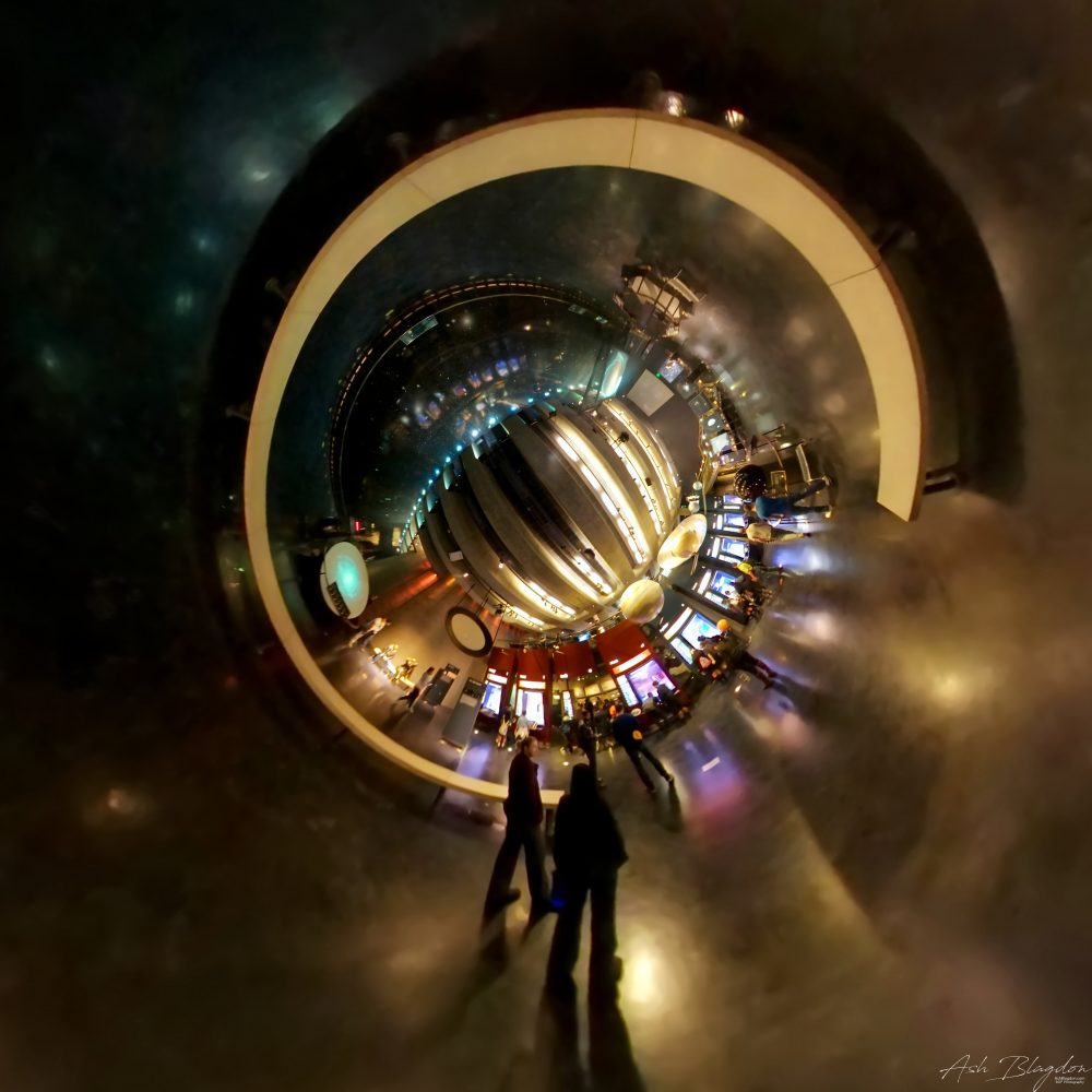 Griffith Park Observatory In 360 Ash Blagdon 360 Photography   Depth Of Space Exhibit Griffith Observatory 1 1000x1000 