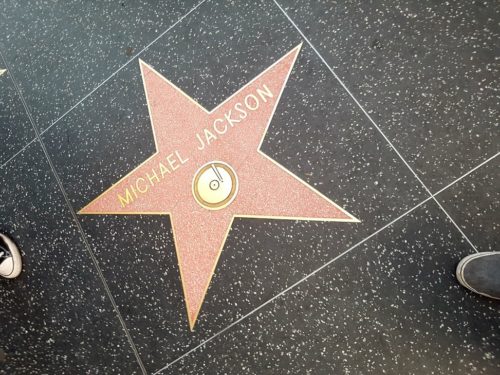 Michael Jackson Walk of Fame, Hollywood Los Angeles
