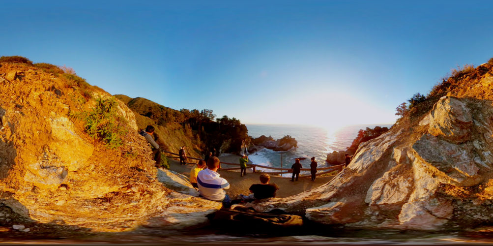 Big Sur in 360º McWay Falls 1003x500 - Big Sur in 360º