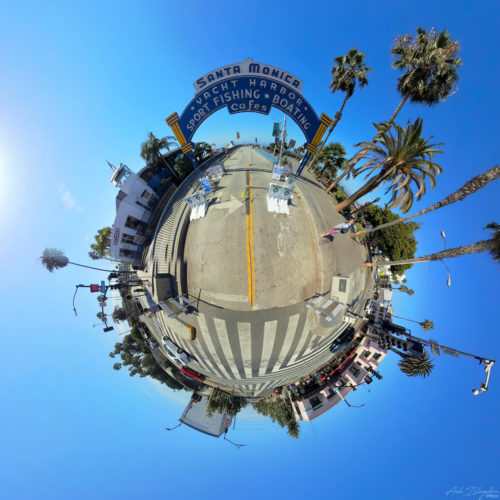 Santa Monica Tiny Planet 20221024 Los Angeles 2