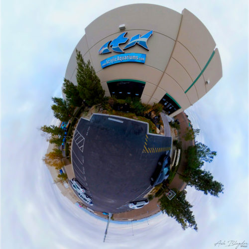 Tanked ATM, Las Vegas, USA - Tiny Planet