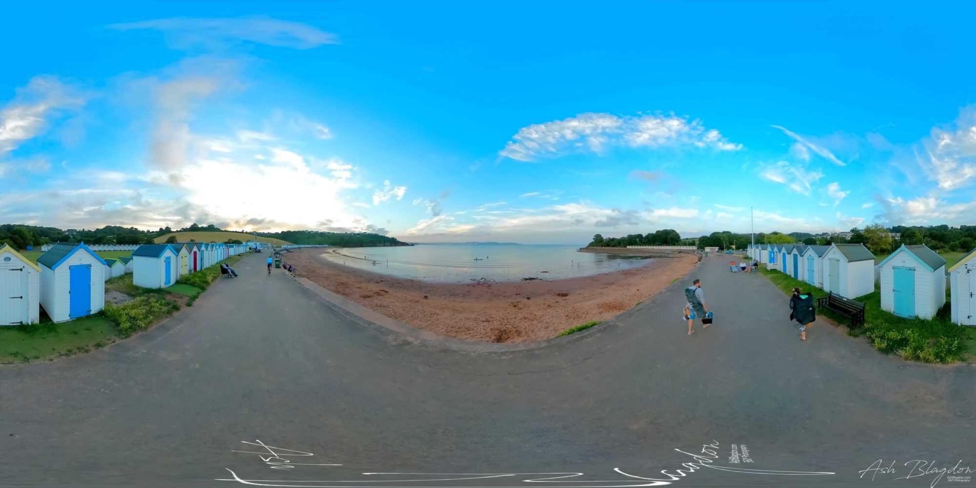 Broadsands Beach in 360º Ash Blagdon 360º Photography