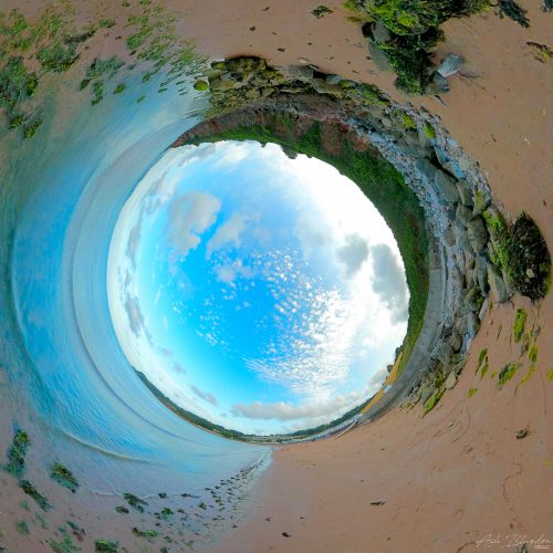 Broadsands Beach Paignton 2019 Inverted Planet