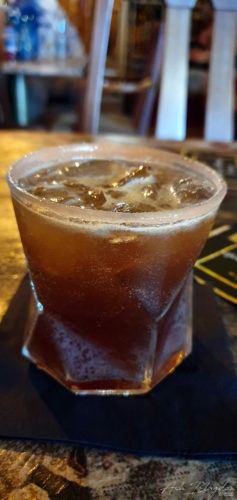 Cocktail drink on a table