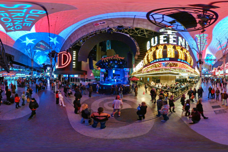 Fremont Experience, Las Vegas - USA 360 Panoramic