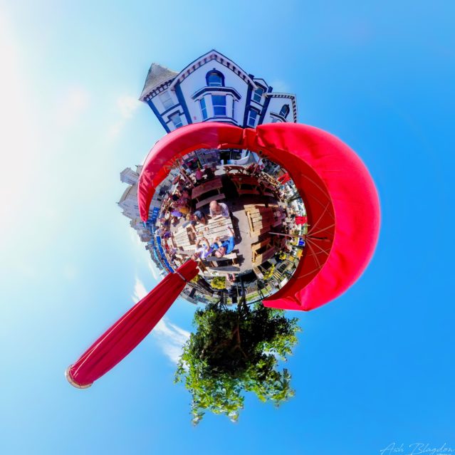 Spinning Wheel, Paignton - Tiny Planet