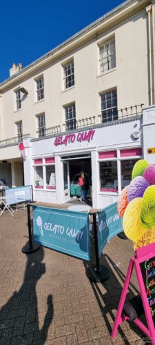 Ice Cream at Gelato Quay 2021 Torquay