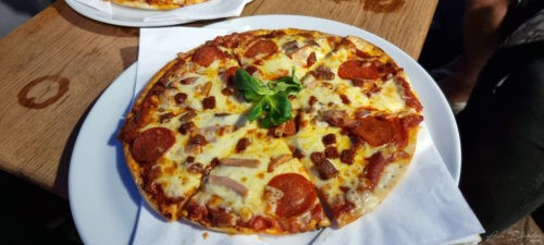 Pizza at Players Paignton