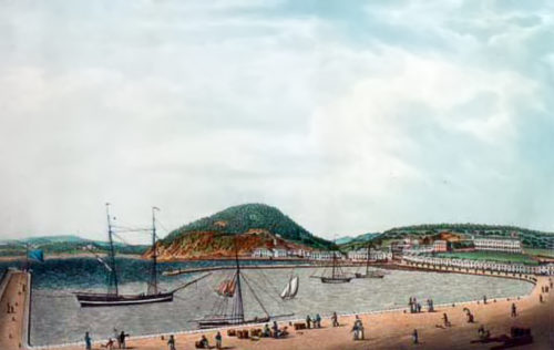 1820, Torquay Harbour - History