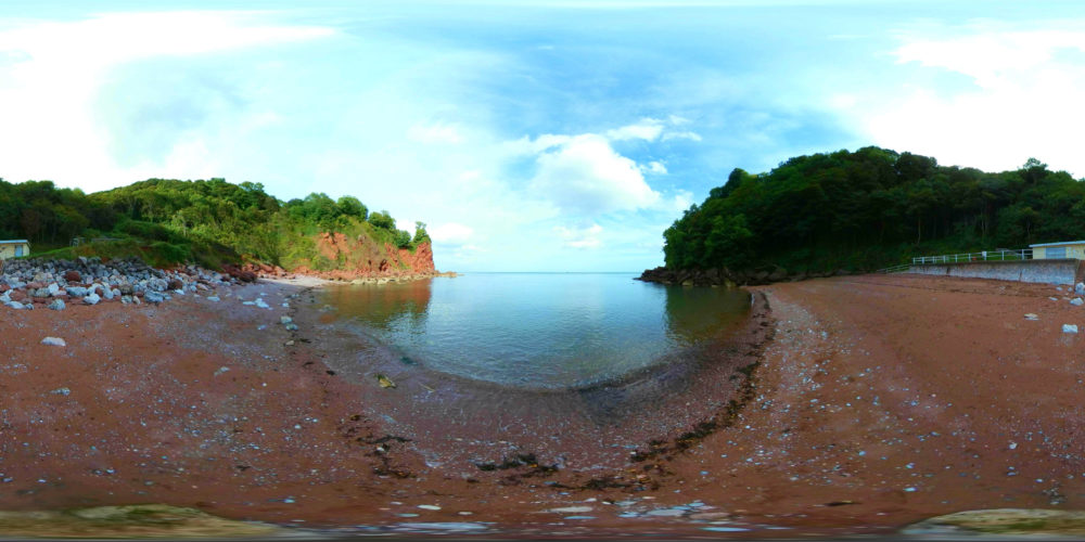 Watcombe Beach, Torquay - UK 360 Panoramic