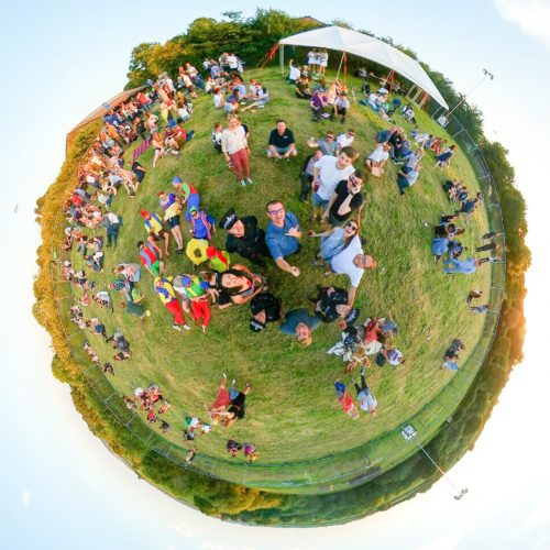 Occombe Festival Paignton Tiny Planet