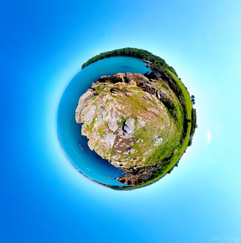 Churston Point, Paignton - Tiny Planet