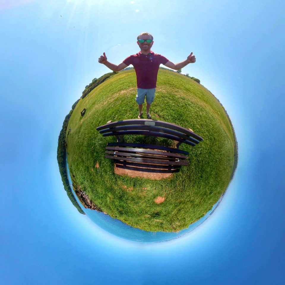 Churston Point, Paignton - Tiny Planet