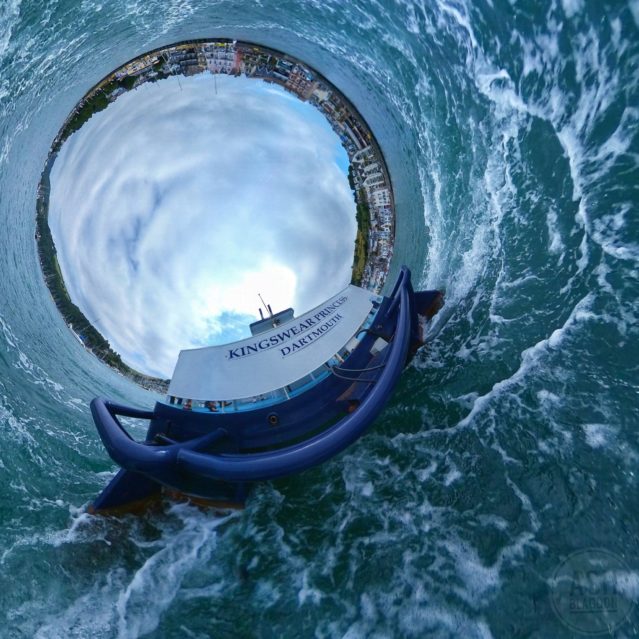 Dartmouth Passenger Ferry, Kingswear - Inverted Planet