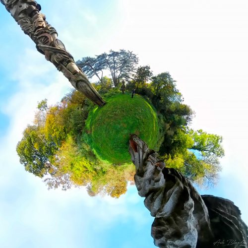 Brunel's Dance, Torquay, UK, - Tiny Planet