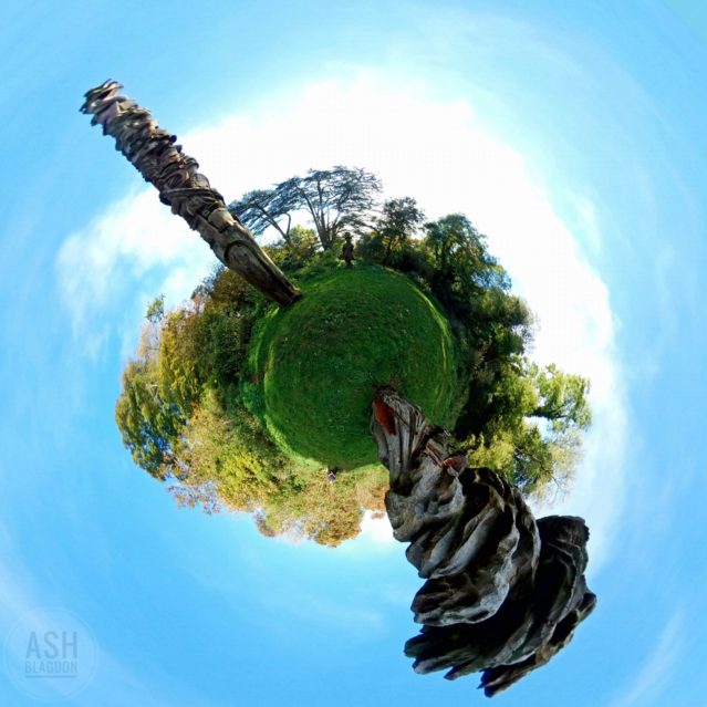 Brunel's Dance, Torquay, UK, - Tiny Planet