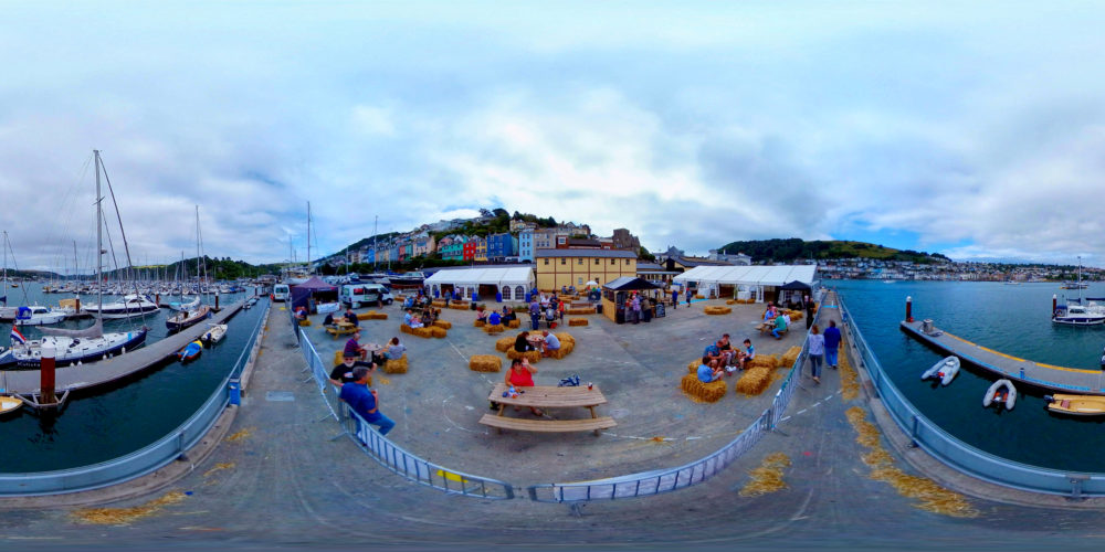 Kingsbeer Festival, Kingswear 360 Panoramic