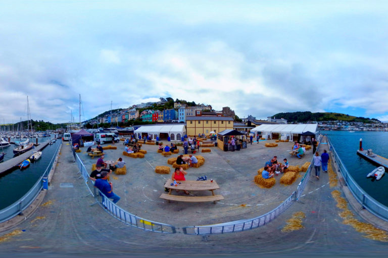 Kingsbeer Festival, Kingswear 360 Panoramic