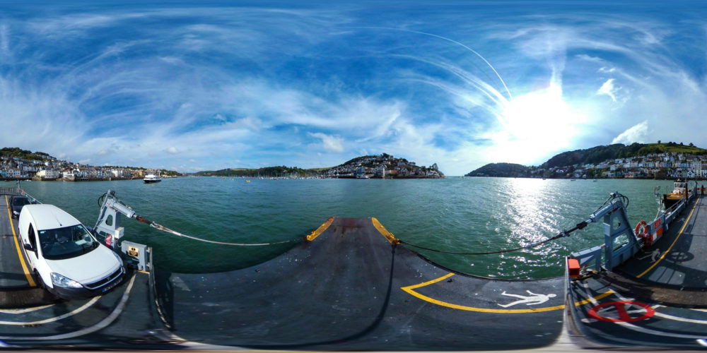 Dartmouth Lower Ferry, Kingswear 360 Panoramic