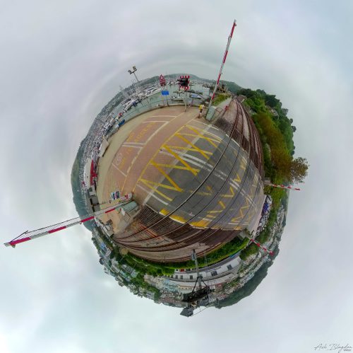Waterhead Creek 2021 Kingswear Tiny Planet 1