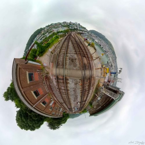 Waterhead Creek 2021 Kingswear Tiny Planet 2