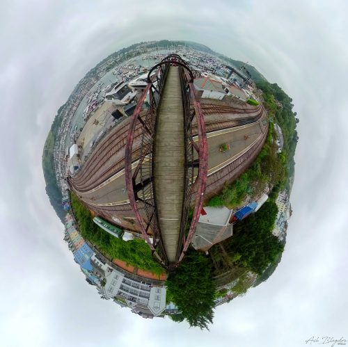 Waterhead Creek 2021 Kingswear Tiny Planet 3