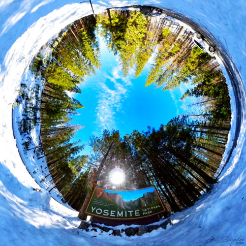 Yosemite Valley, USA Inverted Planet
