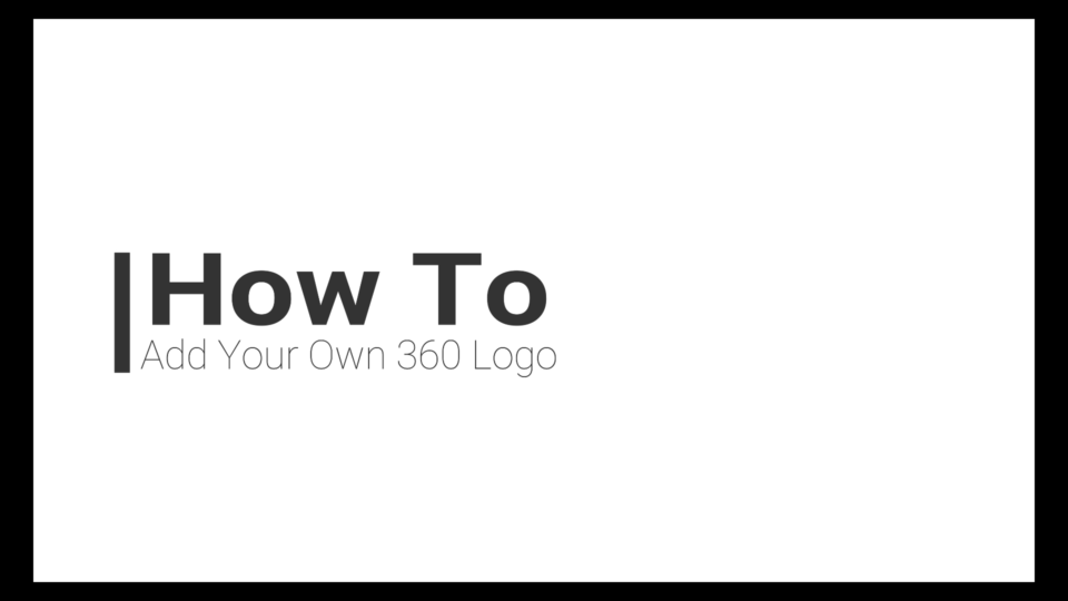 How to Add your own logo