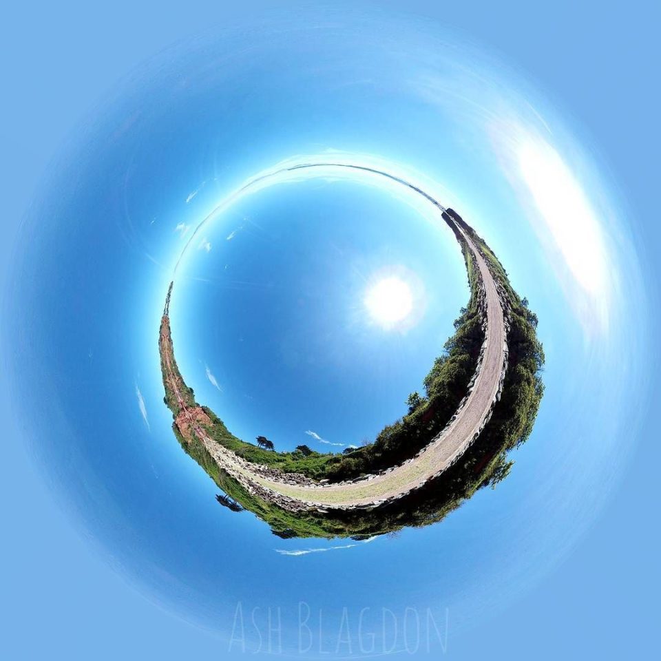 Hollycombe Beach, Paignton, Torquay, UK - Holey Planet