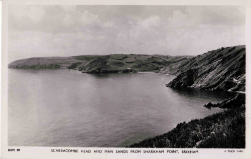 Sharkham Point, Scabbacombe & Mansands History