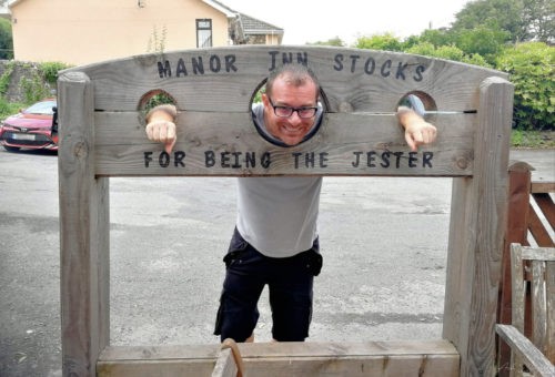 Stocks at the Manor Inn Galmpton 1