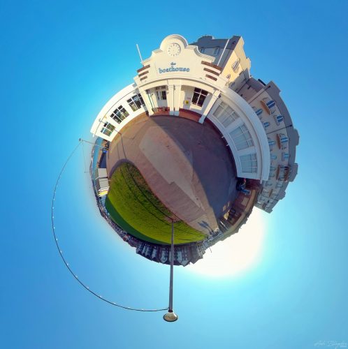 The Boathouse Tiny Planet 2021 Paignton web