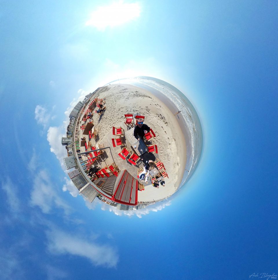 Le Touquet, France Tiny Planet