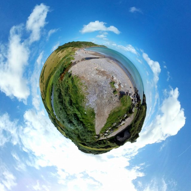 Mansands, Kingswear, Brixham, Uk - Tiny Planet