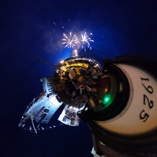 Dartmouth Regatta, Kingswear, UK - Tiny Planet