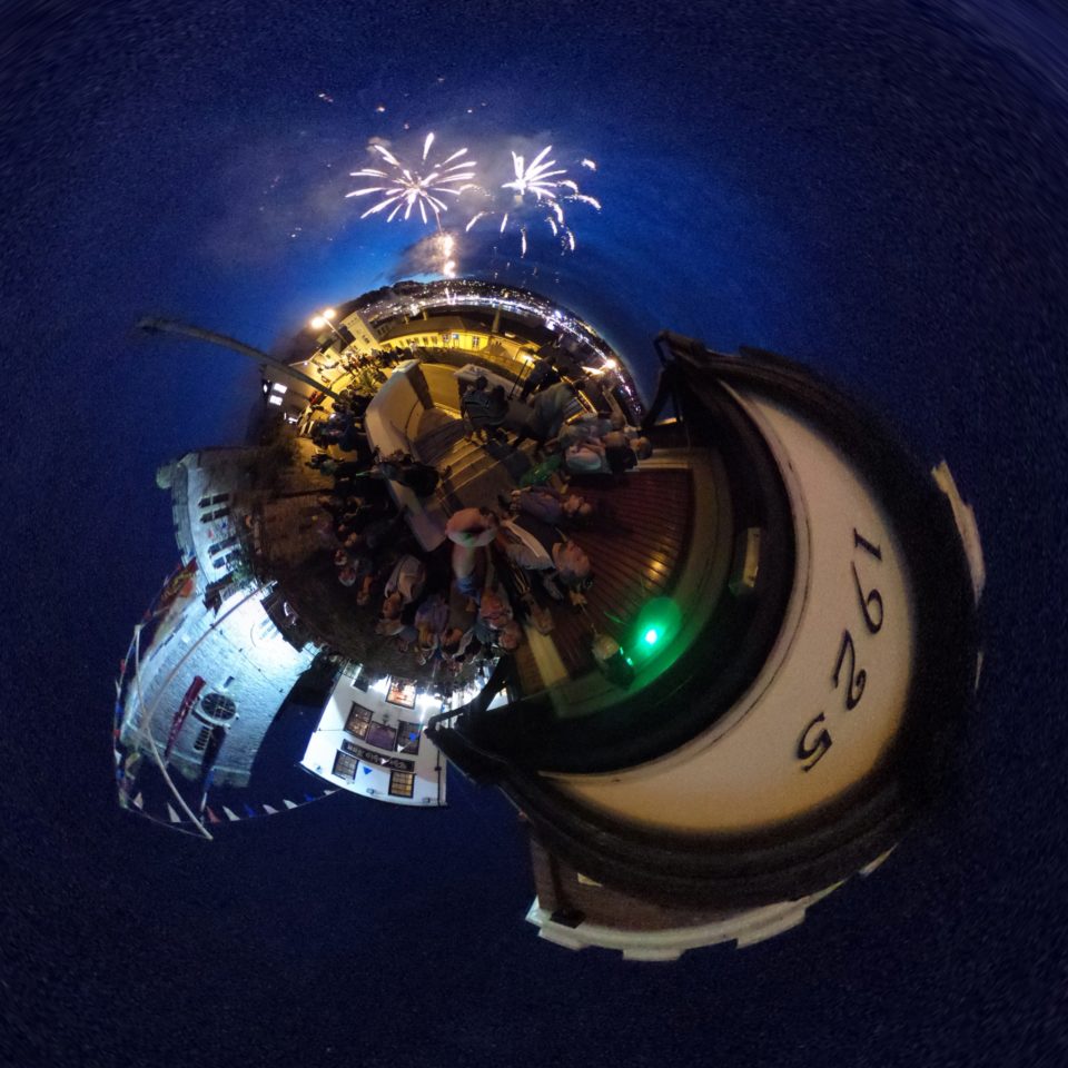 Dartmouth Regatta, Kingswear, UK - Tiny Planet