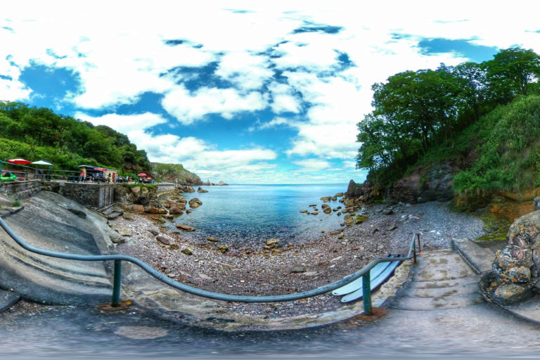 Anstey's Cove, Torquay, UK - 360 Panoramic