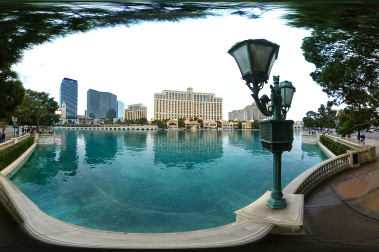 Bellagio, The Strip, Las Vegas, USA - 360 Panoramic