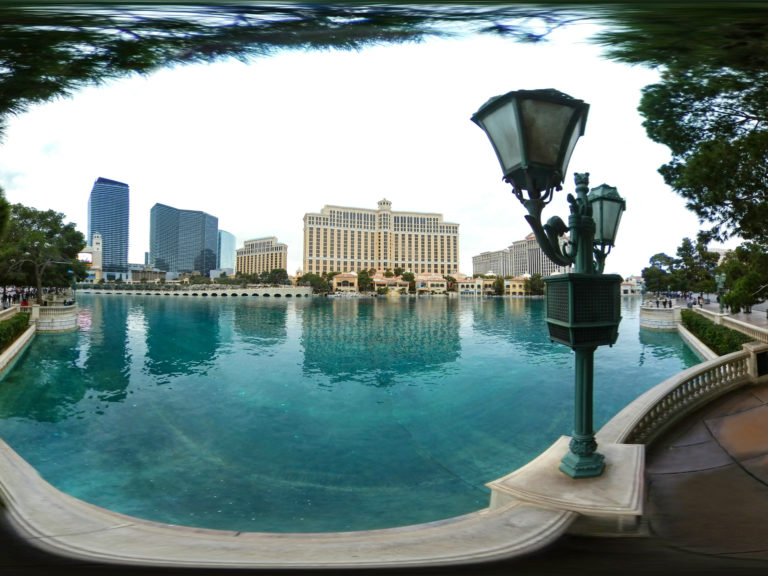 Bellagio, The Strip, Las Vegas, USA – 360 Panoramic Bellagio, The Strip, Las Vegas, USA - 360 Panoramic