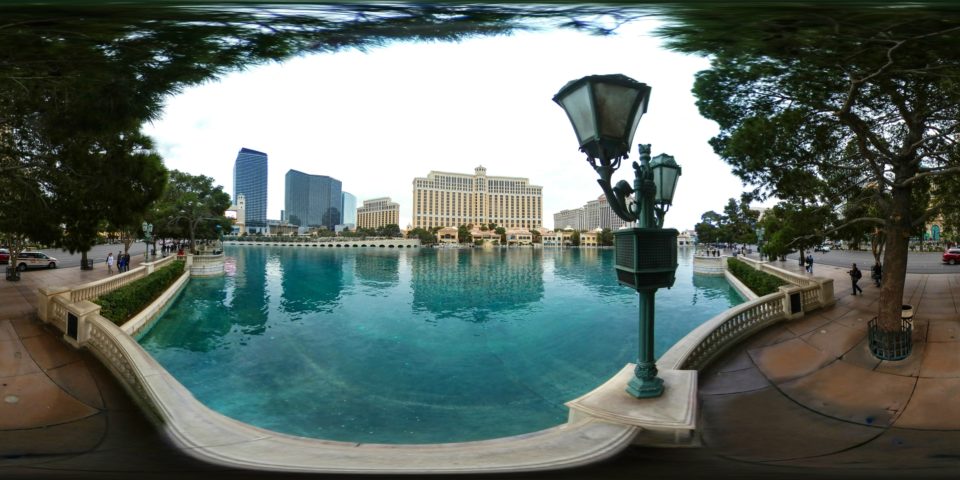 Bellagio, The Strip, Las Vegas, USA - 360 Panoramic