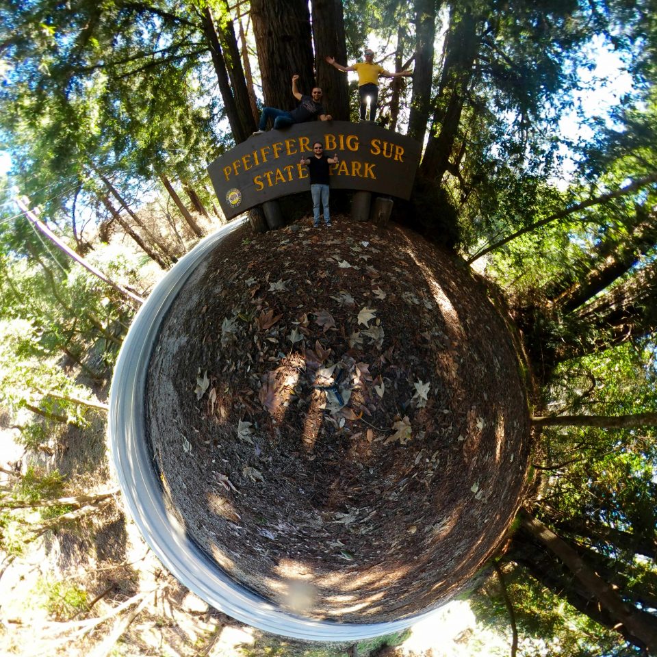 Big Sur USA Tiny Planet