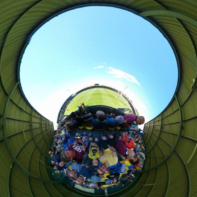 Torquay Utd, Plainmoor, UK, Tiny Planet