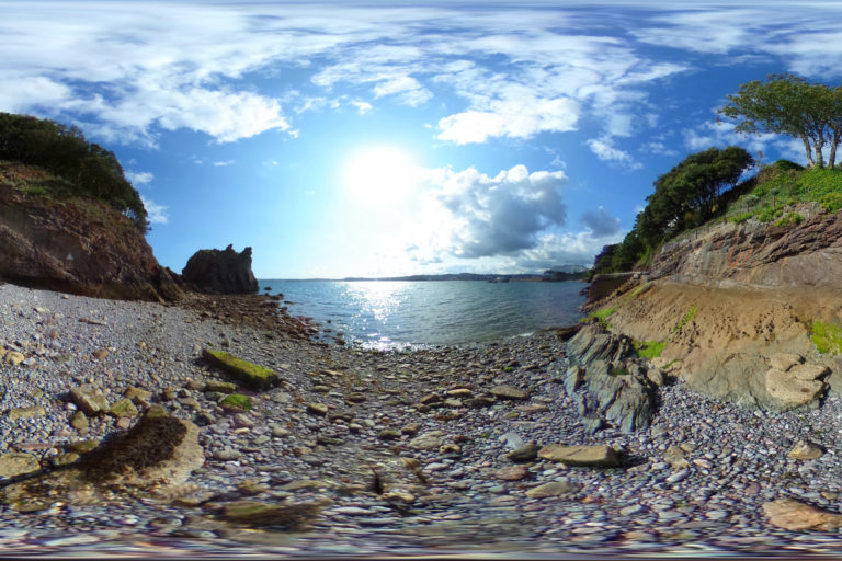 Peaked Tor Cove, Torquay, UK, 360 Panoramic